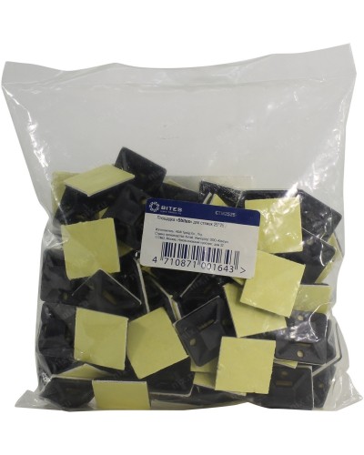 CTM2525-50BK (50 шт). Площадка для стяжек. 5bites в Благовещенске