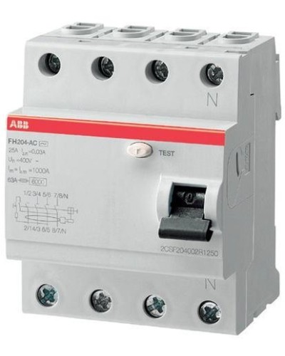FH204 AC-40/0,03 (2CSF204004R1400). Выключатель дифференциального тока (УЗО). ABB в Благовещенске