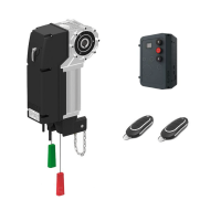 TR-10024-400KIT-MOD. Комплект привода для промышленных секционных ворот. ALUTECH