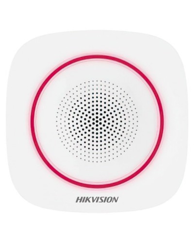 DS-PS1-II-WE(RU) Red Indicator. Оповещатель свето-звуковой радиоканальный. AX PRO Hikvision в Благовещенске