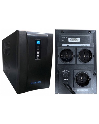 UPS-220/1200VA. Источник бесперебойного питания. AccordTec в Благовещенске