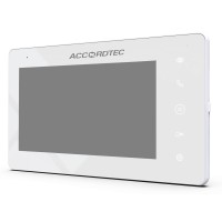AT-VD760C/SD WH. Монитор домофона цветной с функцией «свободные руки». AccordTec