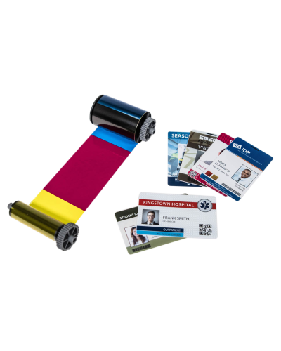 ASOL-YMCKO250. Лента полноцветная с черной панелью и оверлеем (YMCKO) с чистящим роликом. Advent SOLID в Благовещенске