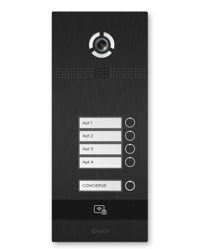 BI-04FB BLACK. Вызывная панель IP-домофона. BAS-IP в Благовещенске