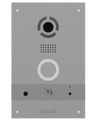 AV-08FB SILVER. Вызывная панель IP-домофона. BAS-IP в Благовещенске