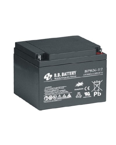B.B. Battery BPS 26-12: Аккумулятор герметичный свинцово-кислотный в Благовещенске