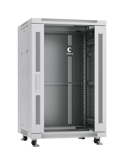 SH-05C-22U60/100 (7054c). Шкаф телекоммуникационный 19 напольный 22U. CABEUS в Благовещенске