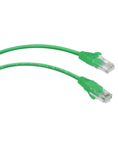 PC-UTP-RJ45-Cat.5e-1.5m-GN (7692c), зелёный. Патч-корд медный. CABEUS в Благовещенске
