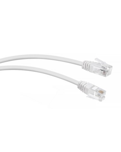 PC-TEL-RJ12-10m (7892c), белый. Патч-корд медный. CABEUS в Благовещенске