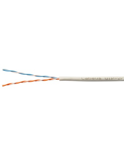 UTP-2P-Cat.5e-SOLID-GY-LIGHT-100 (11078c-5). Кабель «витая пара» (LAN) для структурированных систем связи. CABEUS в Благовещенске