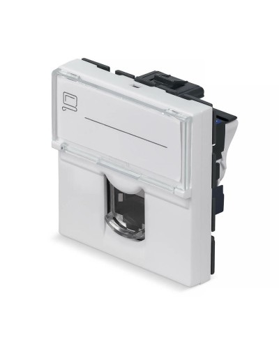 KJ-RJ45-Cat.6-180T-FP-L-45 (11842c): Вставка Keystone Jack RJ-45 в Благовещенске