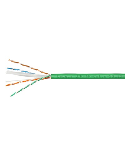 UTP-4P-Cat.6-SOLID-LSLTx-GN (11139c). Кабель «витая пара» (LAN) для структурированных систем связи. CABEUS в Благовещенске