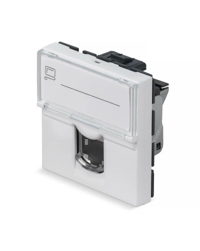 KJ-RJ45-Cat.6-SH-180T-FP-L-45 (11843c): Вставка Keystone Jack RJ-45 в Благовещенске
