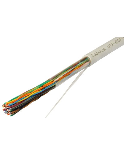 UTP-25P-Cat.5-IN (7281c). Кабель «витая пара» (LAN) для структурированных систем связи. CABEUS в Благовещенске