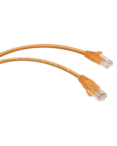 PC-UTP-RJ45-Cat.6-0.5m-OR (8697c), оранжевый. Патч-корд медный. CABEUS в Благовещенске