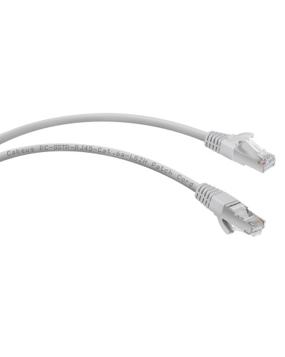PC-SSTP-RJ45-Cat.6a-0.5m-LSZH (7900c), серый. Патч-корд медный. CABEUS в Благовещенске
