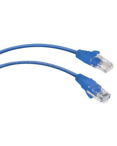 PC-UTP-RJ45-Cat.5e-3m-BL-LSZH (9532c), синий. Патч-корд медный. CABEUS в Благовещенске