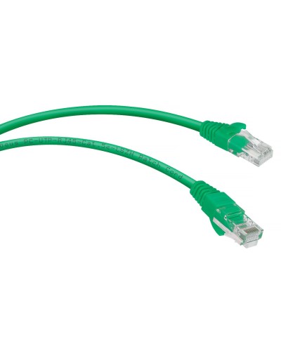 PC-UTP-RJ45-Cat.5e-0.3m-GN-LSZH (9503c), зелёный. Патч-корд медный. CABEUS в Благовещенске