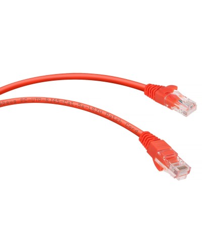 PC-UTP-RJ45-Cat.5e-1m-RD-LSZH (9513c), красный. Патч-корд медный. CABEUS в Благовещенске