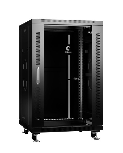 SH-05C-22U60/100-BK (8540c). Шкаф телекоммуникационный 19 напольный 22U. CABEUS в Благовещенске