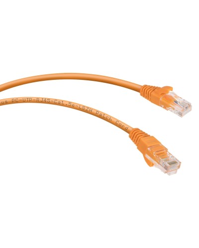 PC-UTP-RJ45-Cat.5e-0.15m-OR-LSZH (9518c), оранжевый. Патч-корд медный. CABEUS в Благовещенске