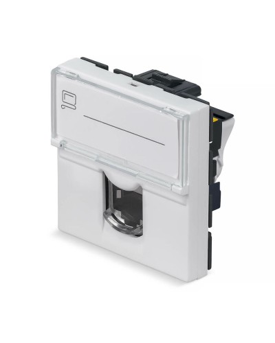 KJ-RJ45-Cat.6a-180T-FP-L-45 (11845c): Вставка Keystone Jack RJ-45 в Благовещенске