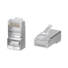 8P8C-SH (100 шт) (7010c). Разъем RJ-45. CABEUS