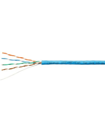 UTP-4P-Cat.5e-SOLID-BL (7248c). Кабель «витая пара» (LAN) для структурированных систем связи. CABEUS в Благовещенске