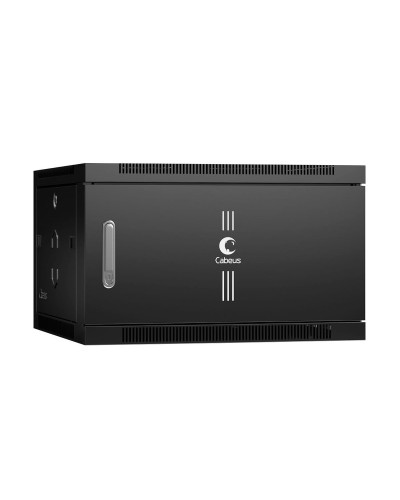 SH-05F-6U60/60m-BK (8588c). Шкаф телекоммуникационный 19 настенный 6U. CABEUS в Благовещенске