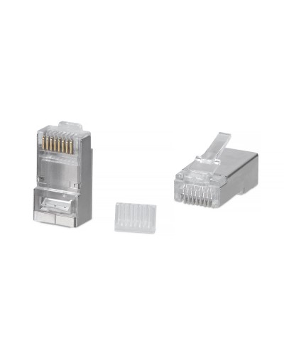 8P8C-SH-C6-TWP (100 шт) (7779c). Разъем RJ-45. CABEUS в Благовещенске