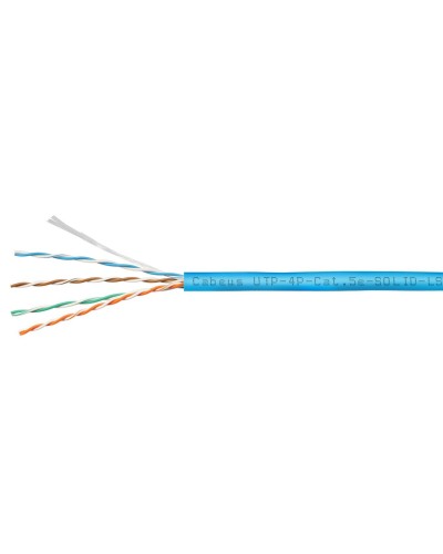 UTP-4P-Cat.5e-SOLID-LSZH-BL-100 (9777c-5). Кабель «витая пара» (LAN) для структурированных систем связи. CABEUS в Благовещенске