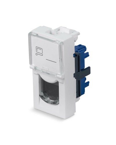KJ-RJ45-Cat.6-180T-FP-L-22,5 (11840c): Вставка Keystone Jack RJ-45 в Благовещенске