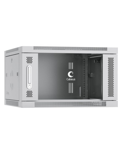 SH-05F-6U60/60 (7063c). Шкаф телекоммуникационный 19 настенный 6U. CABEUS в Благовещенске