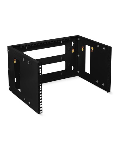 NC-6U-BK (11380c). Кронштейн настенный 19 6U, цвет черный. CABEUS в Благовещенске
