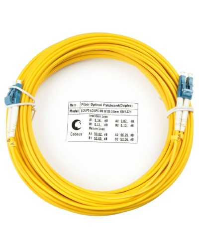 FOP(d)-9-LC-LC-1,5m (7514c). Патч-корд оптический. CABEUS в Благовещенске