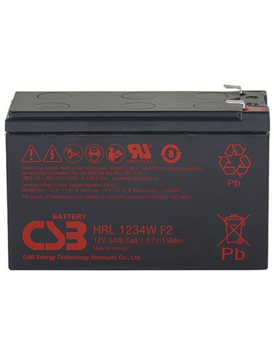 CSB HRL 1234W FR. Аккумулятор герметичный свинцово-кислотный. CSB в Благовещенске