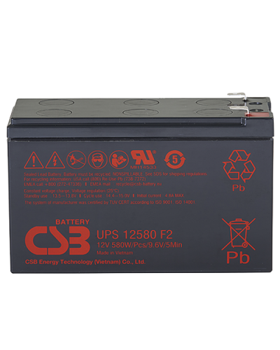 CSB UPS 12580. Аккумулятор герметичный свинцово-кислотный. CSB в Благовещенске