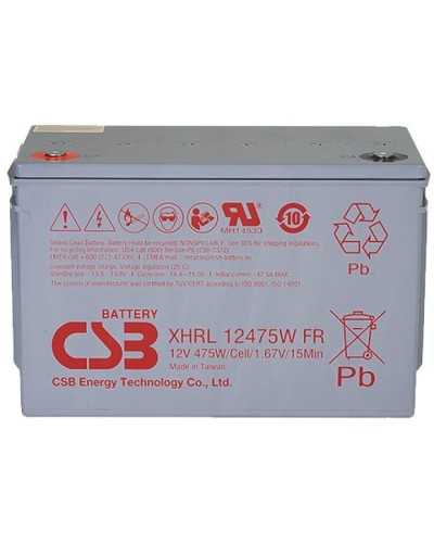 CSB XHRL 12475W FR. Аккумулятор герметичный свинцово-кислотный. CSB в Благовещенске