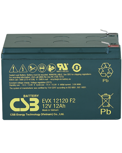 CSB EVX 12120. Аккумулятор герметичный свинцово-кислотный. CSB в Благовещенске