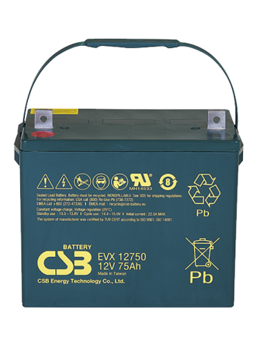 CSB EVX 12750. Аккумулятор герметичный свинцово-кислотный. CSB в Благовещенске