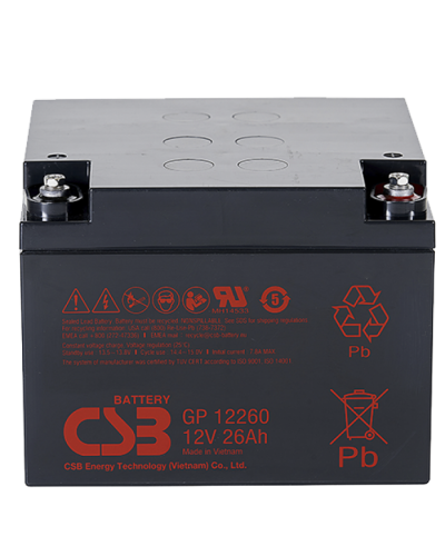 CSB GP 12260. Аккумулятор герметичный свинцово-кислотный. CSB в Благовещенске
