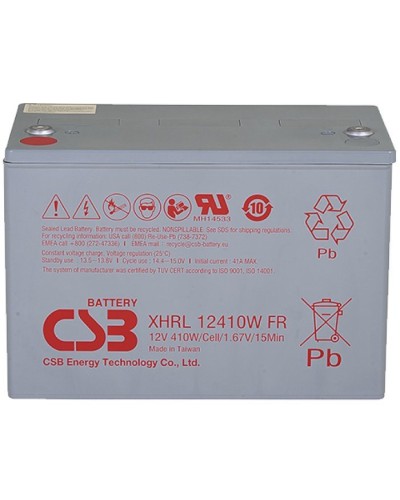 CSB XHRL 12410W FR. Аккумулятор герметичный свинцово-кислотный. CSB в Благовещенске