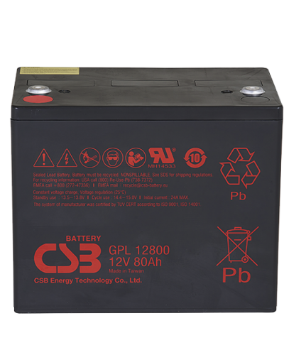 CSB GPL 12800. Аккумулятор герметичный свинцово-кислотный. CSB в Благовещенске