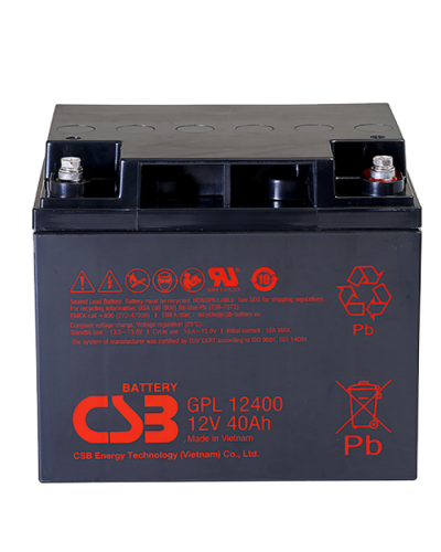 CSB GPL 12400. Аккумулятор герметичный свинцово-кислотный. CSB в Благовещенске