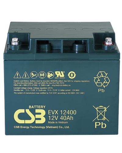CSB EVX 12400. Аккумулятор герметичный свинцово-кислотный. CSB в Благовещенске