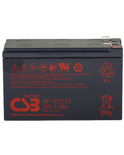 CSB GP 1272 F2. Аккумулятор герметичный свинцово-кислотный. CSB в Благовещенске