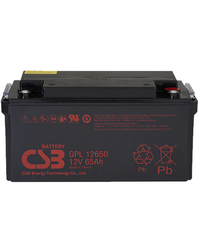 CSB GPL 12650. Аккумулятор герметичный свинцово-кислотный. CSB в Благовещенске