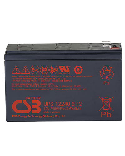 CSB UPS 122406. Аккумулятор герметичный свинцово-кислотный. CSB в Благовещенске