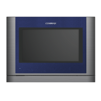 CDV-70MF/VZ (темно-серый). Монитор видеодомофона цветной. Commax