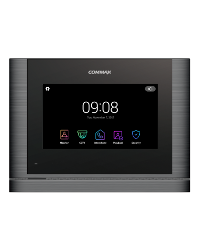 CDV-704MF/XL (темное серебро). Монитор видеодомофона цветной. Commax в Благовещенске